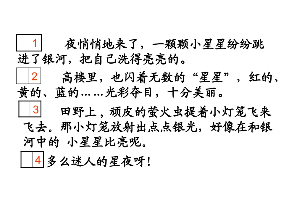 《星夜》教学课件_第3页