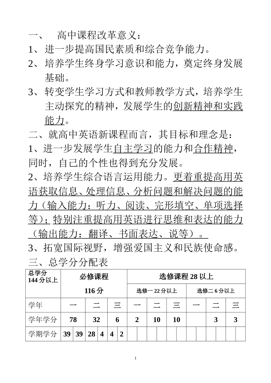 高一英语上学期第一节课_第1页