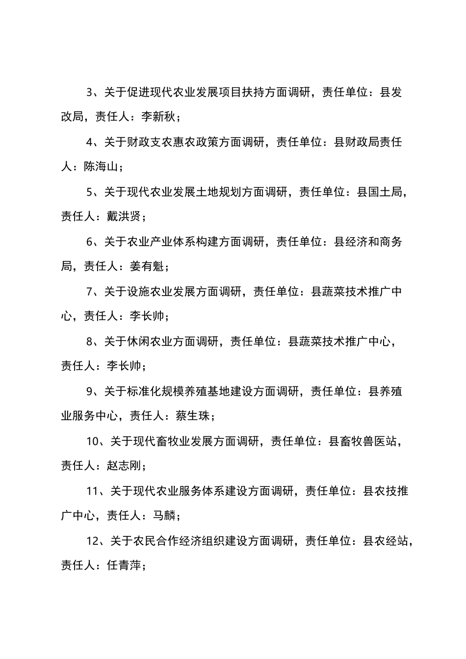 农业产业调研方案_第3页