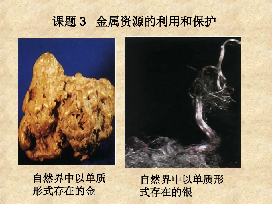 金属资源的利用和保护 (2)_第1页