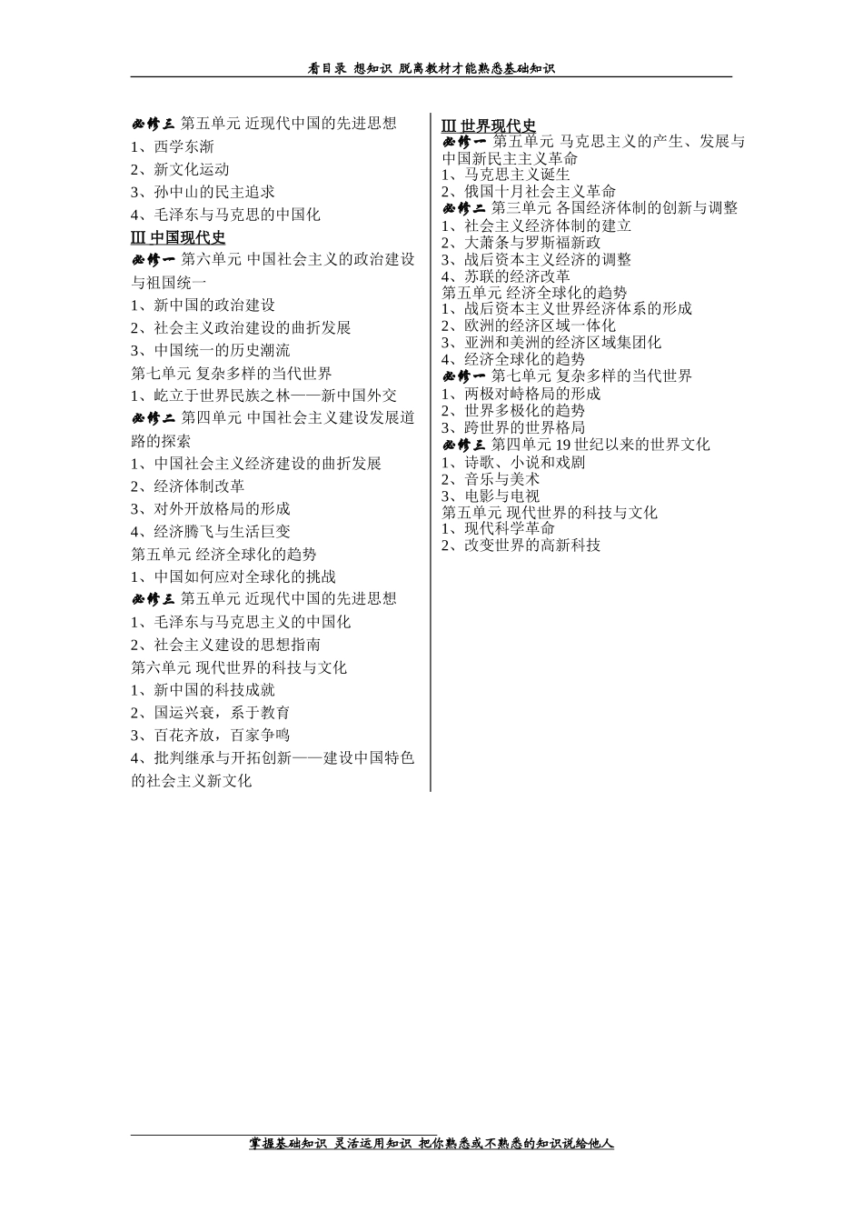 通史复习目录1_第2页