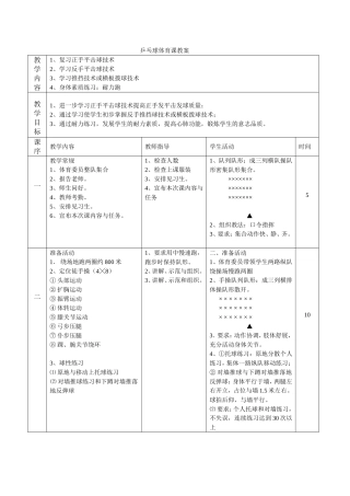 乒乓球教案2MicrosoftWord97-2003文档