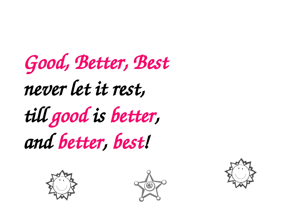 比较级最高级公开课课件_第2页