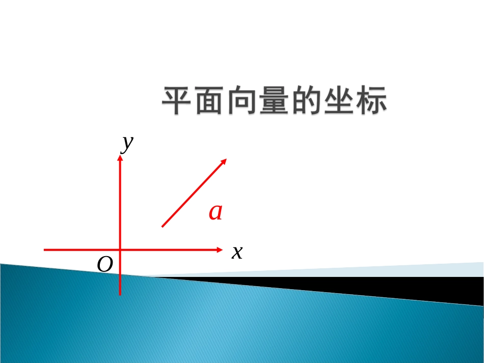 平面向量的坐标1_第1页