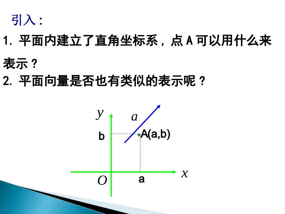 平面向量的坐标1_第2页