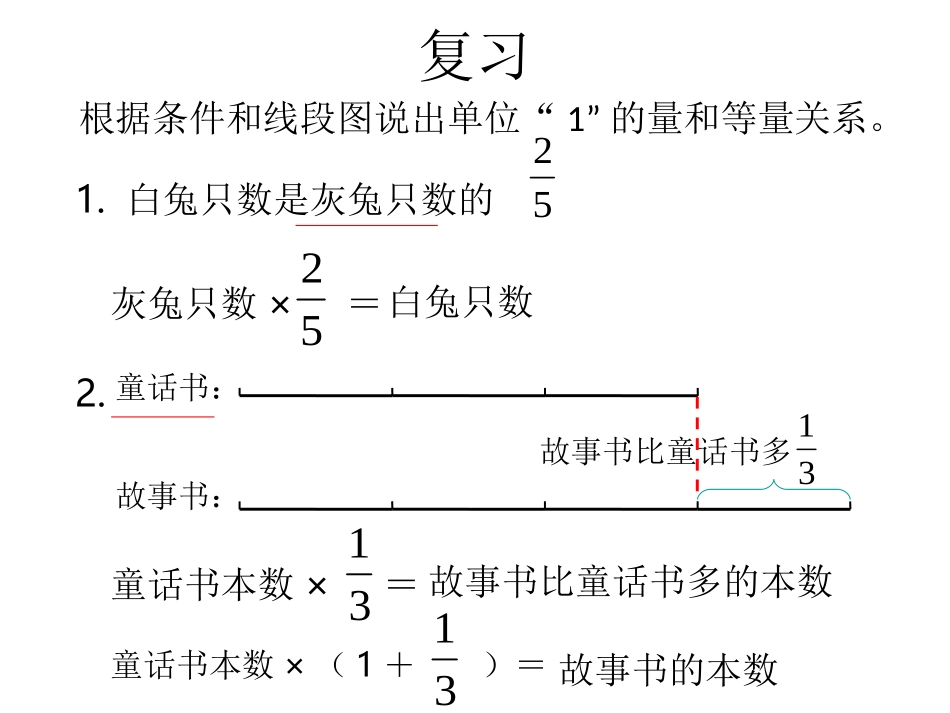 分数除法-解决问题_第1页