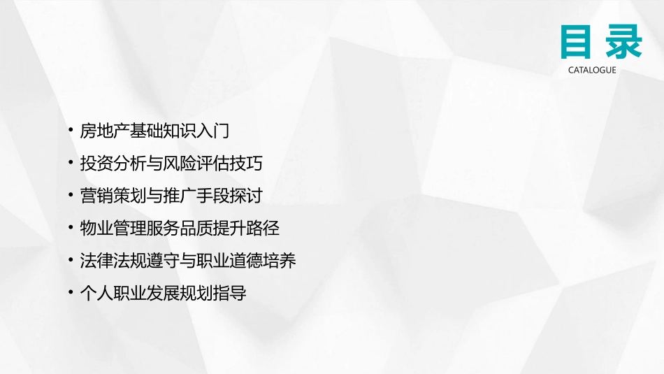 2024房地产培训课程体系：实现梦想的舞台_第2页
