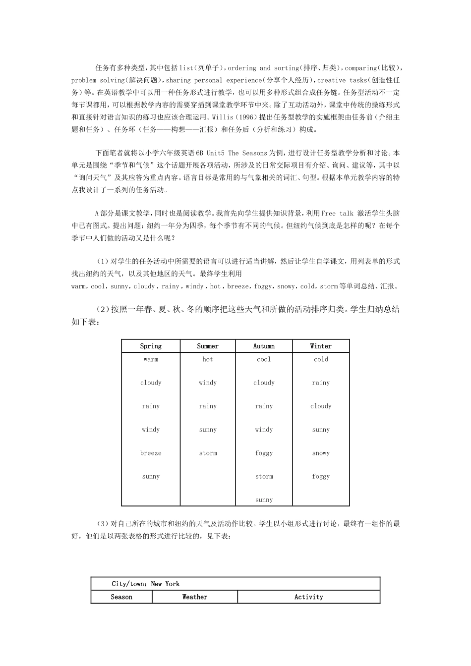任务型教学在小学英语教学中的应用_第2页
