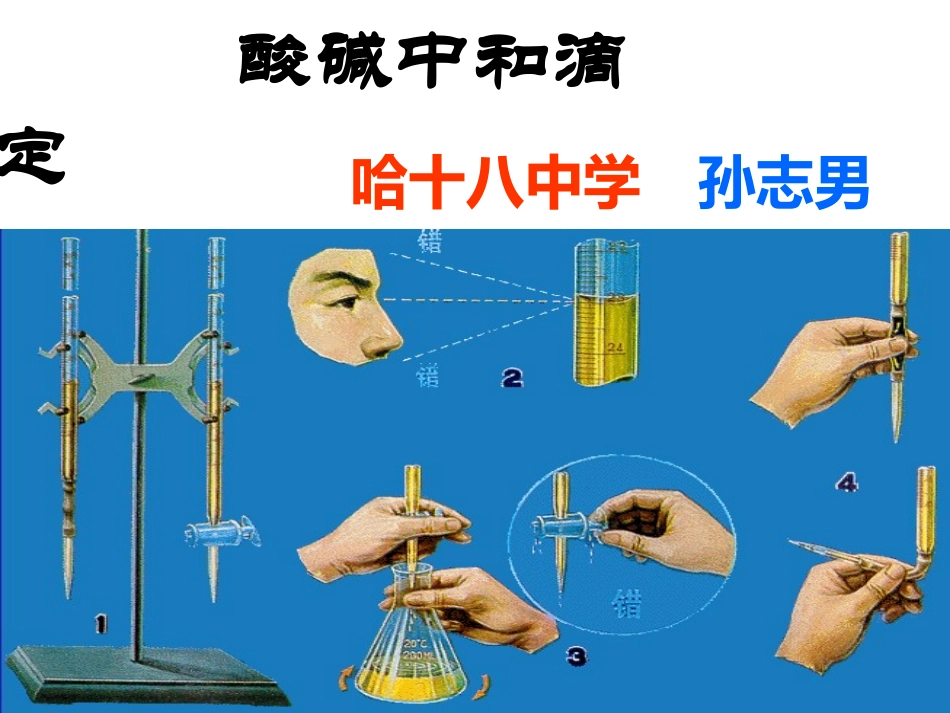 高三复习酸碱中和滴定_第1页