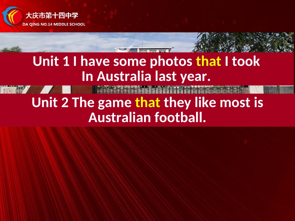 外研新标准初三年级上册M10U3课件_第3页