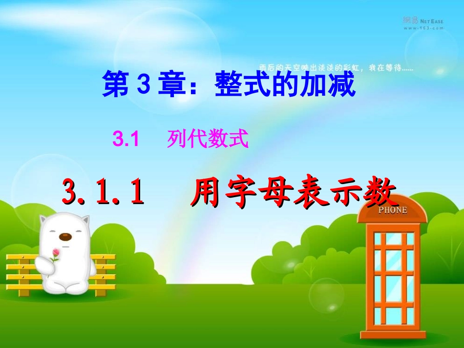 新用字母表示数_第2页