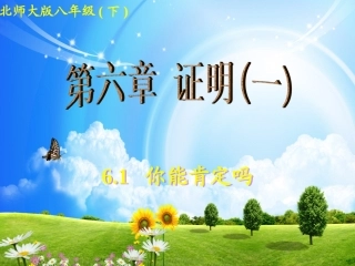 你能肯定吗课件