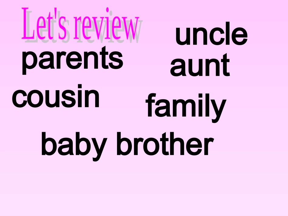 2013年新版人教版小学英语四年级上册unit_6_B_Let's_talk__第2页