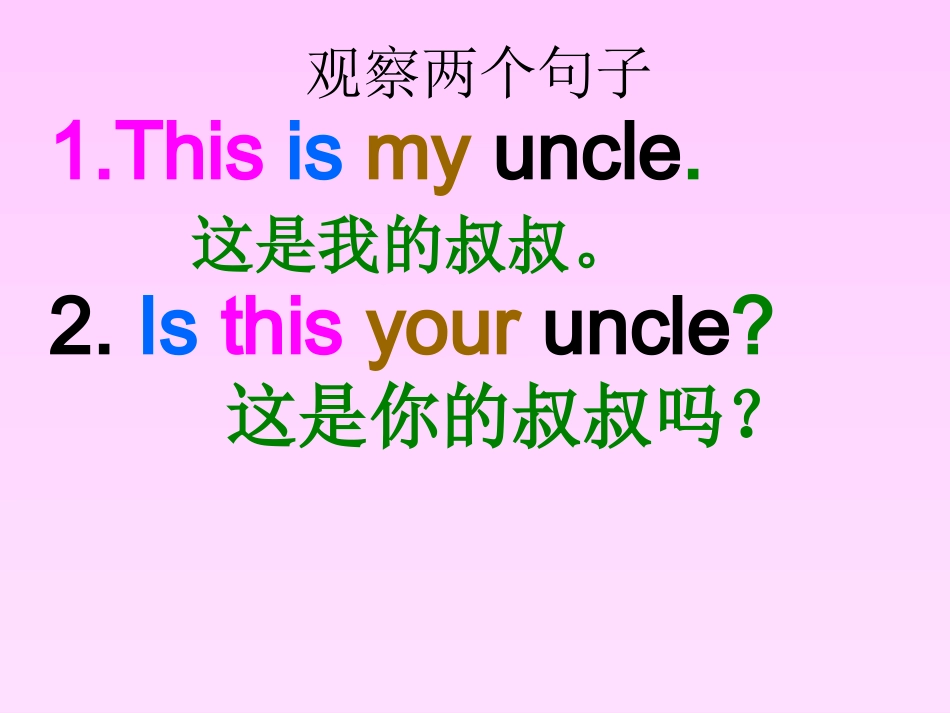 2013年新版人教版小学英语四年级上册unit_6_B_Let's_talk__第3页
