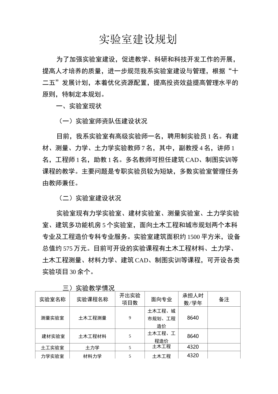 实验室建设规划_第1页