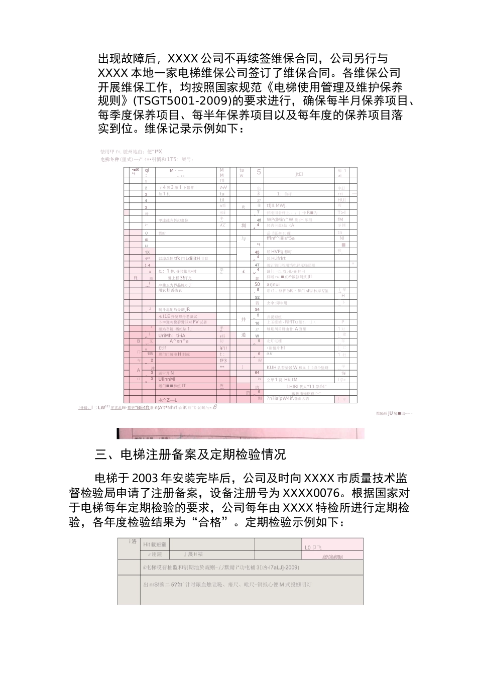 电梯安全评估报告_第3页