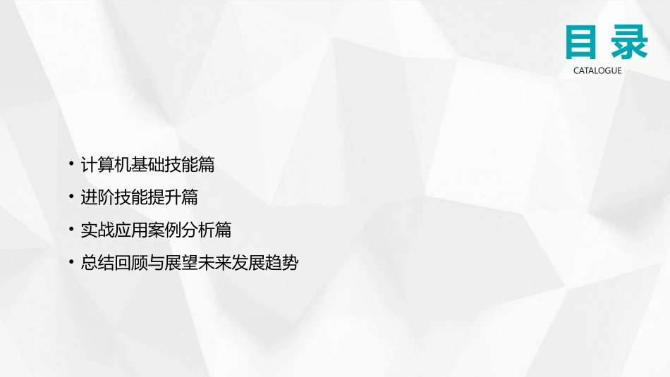全面提升计算机技能，2024培训课件助你成为办公达人_第2页