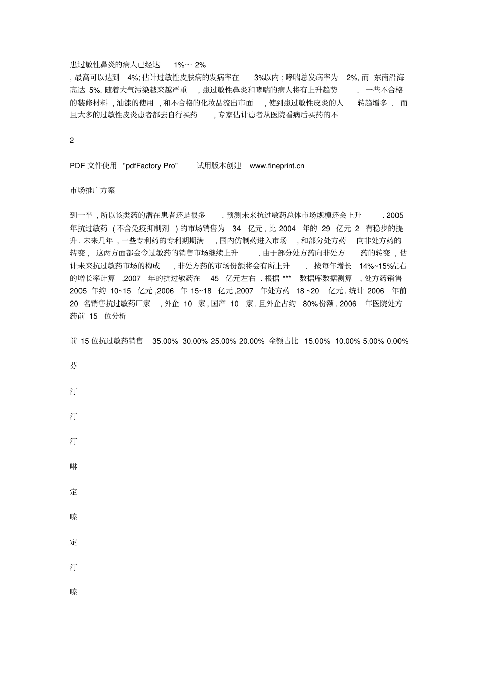 一个新药推广方案_第2页
