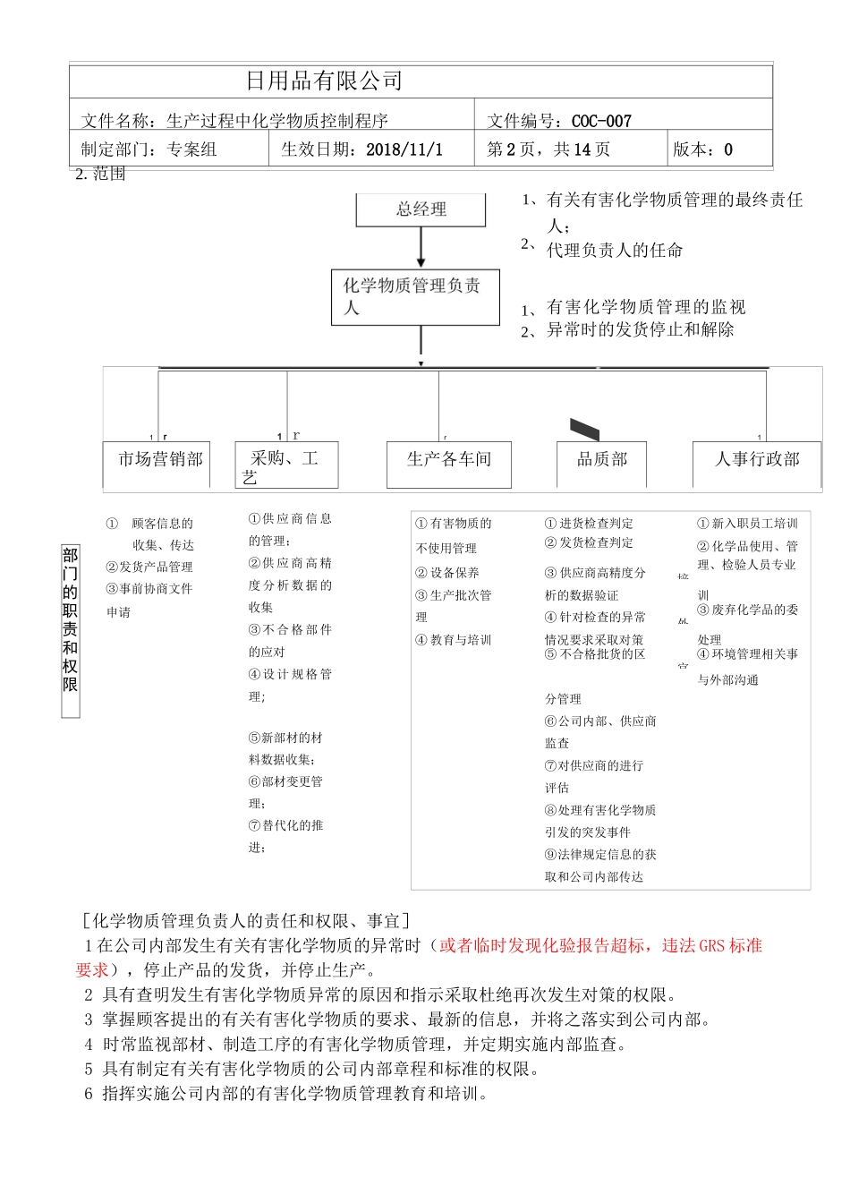 007GRS生产过程中化学物质控制程序_第2页