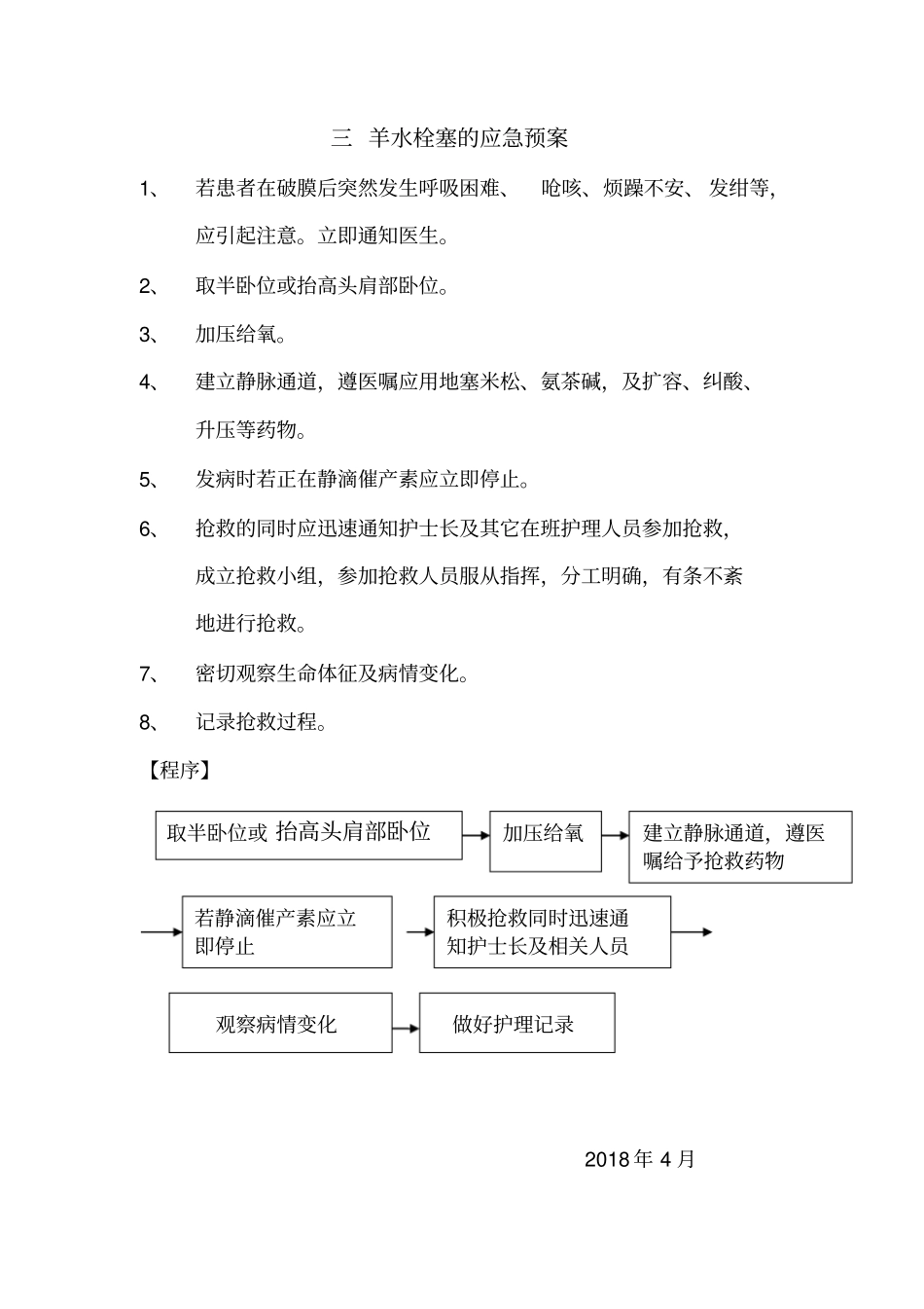 一产后大出血的应急预案_第3页