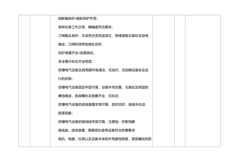 电气设备专项检查表_第3页