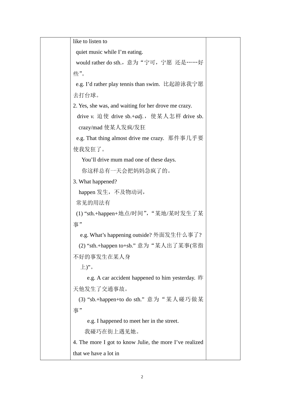 九年级unit11教案_第2页