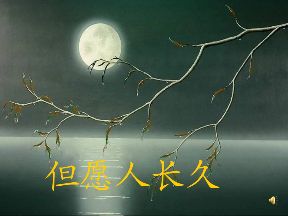 《但愿人长久》课件_第1页