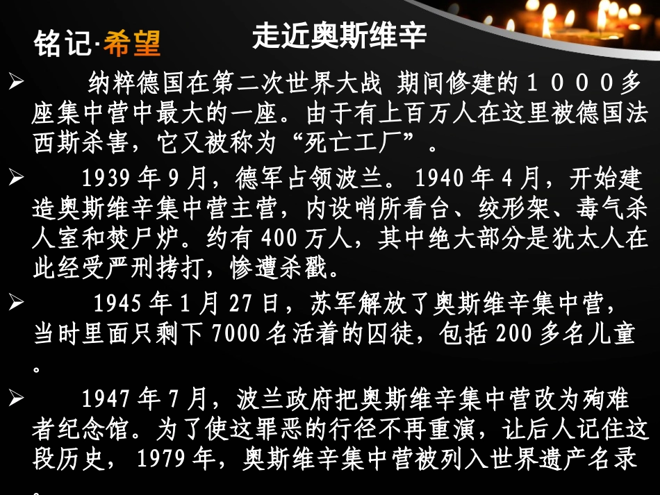 奥斯维辛没有没有什么新闻课件_第2页