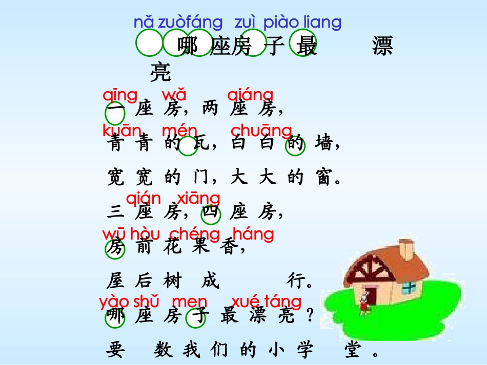 《哪座房子最漂亮》课件_第2页