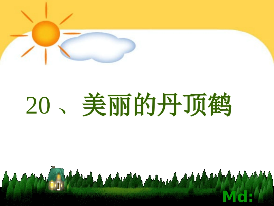 美丽的丹顶鹤课件第二课时_第2页