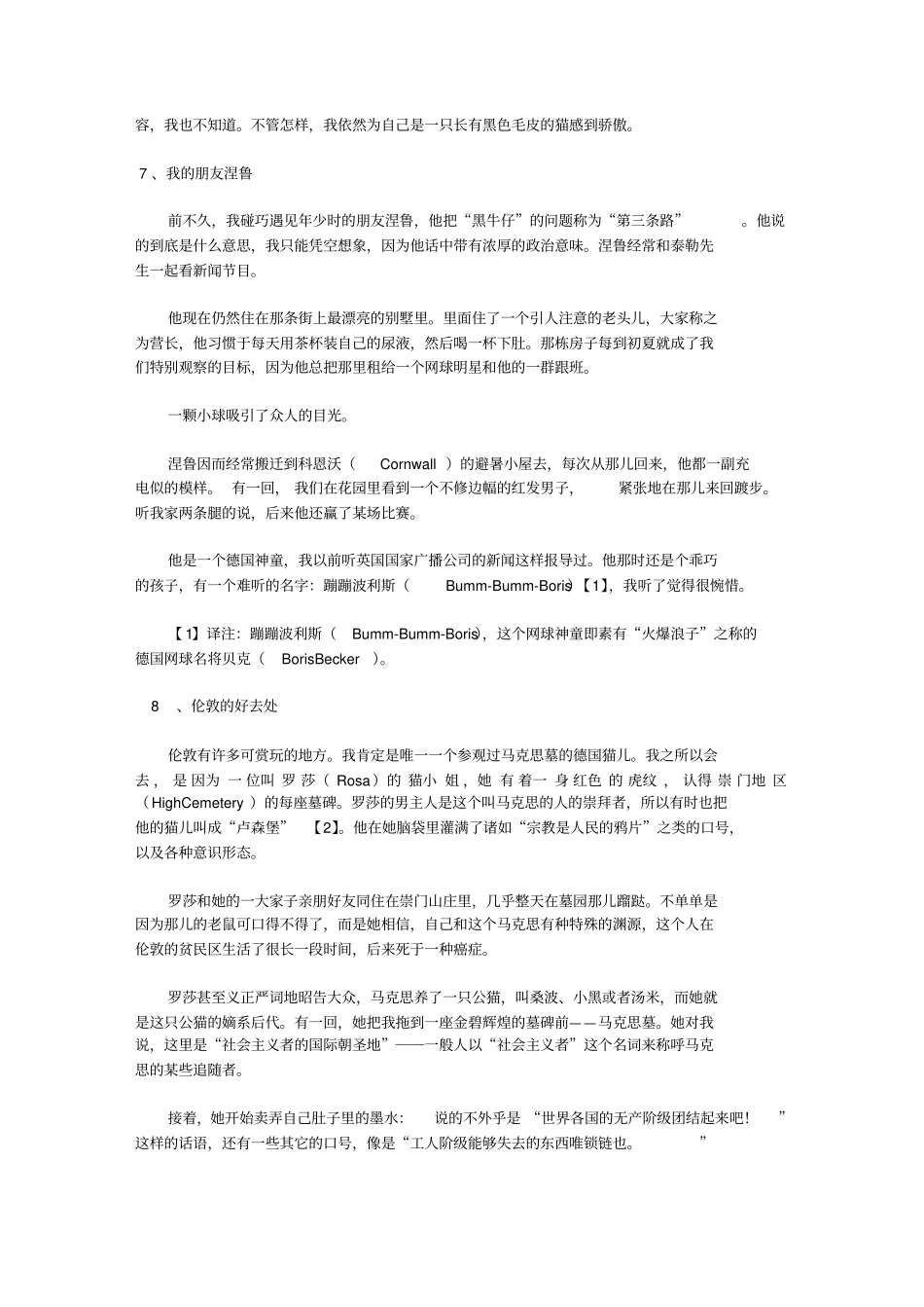 一只到处旅行的猫_第3页