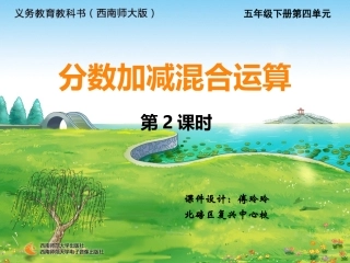 分数加减混合运算 (2)