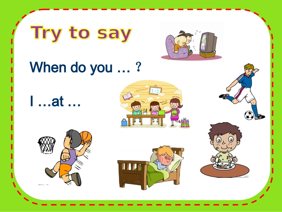 译林版四年级英语下册课件_Unit3_My_day_第3页