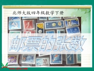 邮票的张数(金)