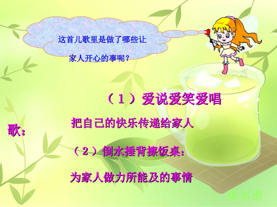 一年级下册品德与生活我为家人添欢乐课件_第3页