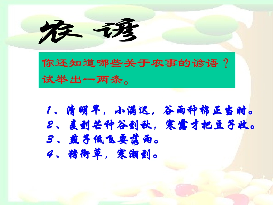 人教版八年级语文上册课件—大自然的语言_第2页