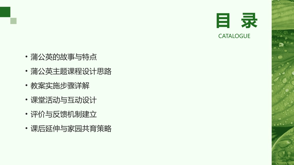 2024年教育创新：蒲公英主题大班语言教案_第2页