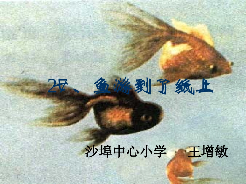 鱼游到了纸上 (4)_第1页