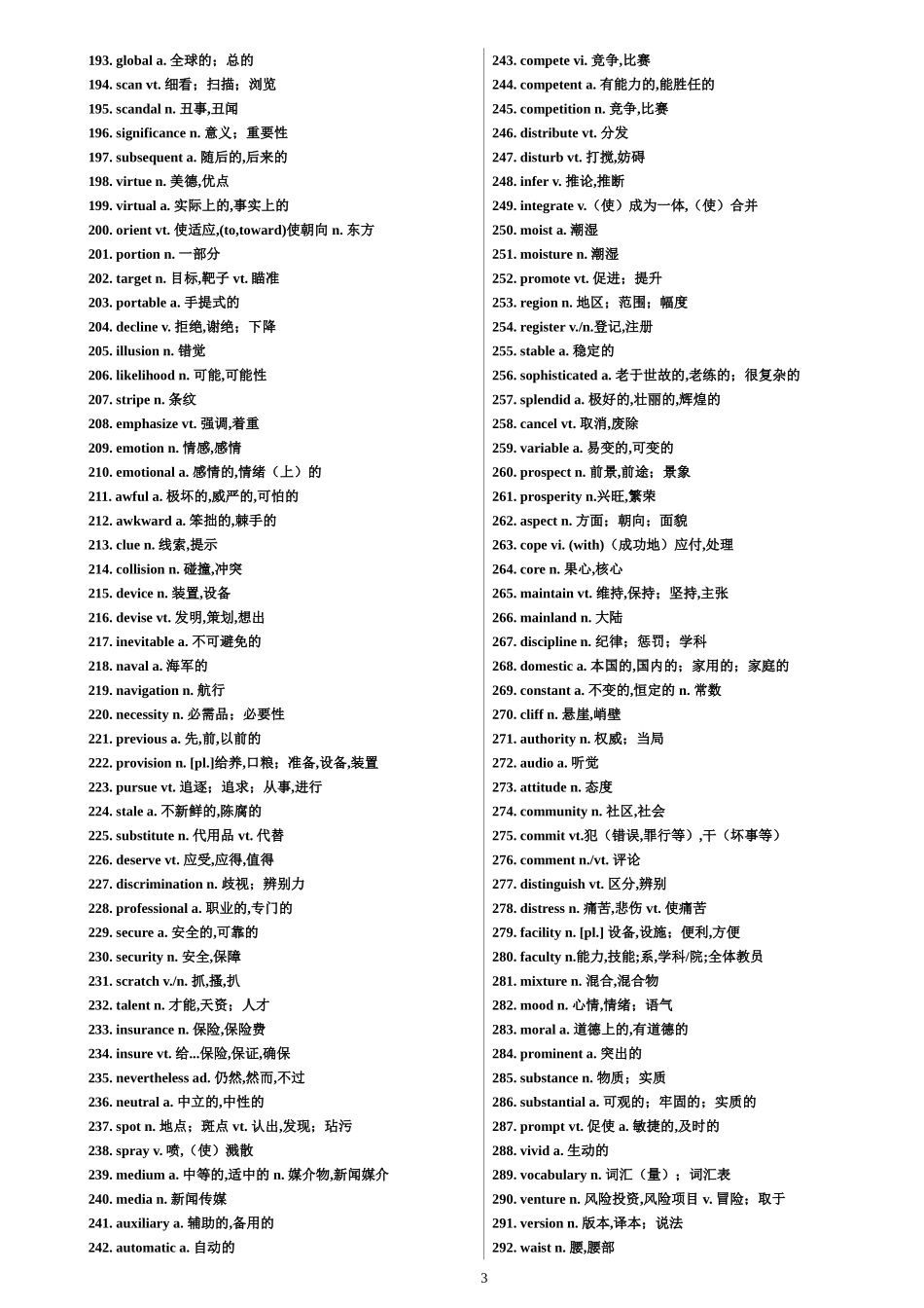 高考阅读高频难词&打印版[1]_第3页