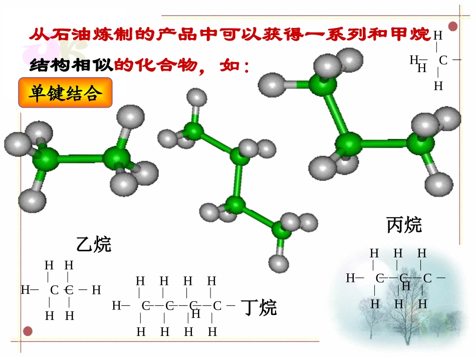高中化学必修二第三章第一节第二课时烷烃课件_第3页