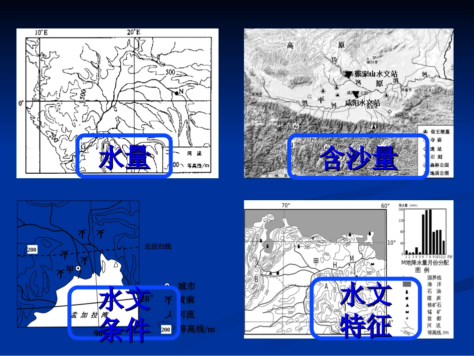 高三二轮河流特征描述和成因分析_第2页