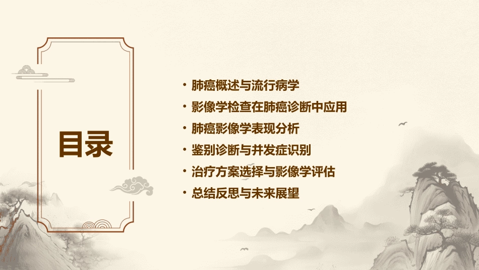 2024年肺癌影像学表现ppt设计素材_第2页