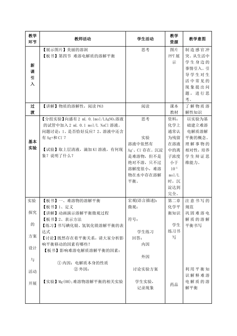 难溶电解质溶解平衡_第3页