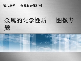 金属与酸反应图像专题