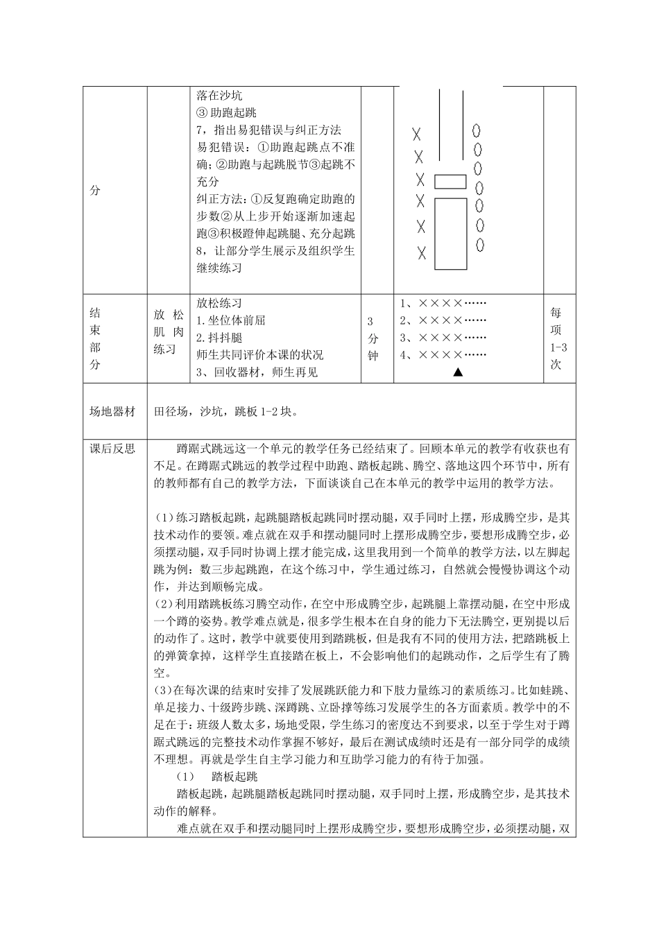 蹲踞式跳远教案_第2页