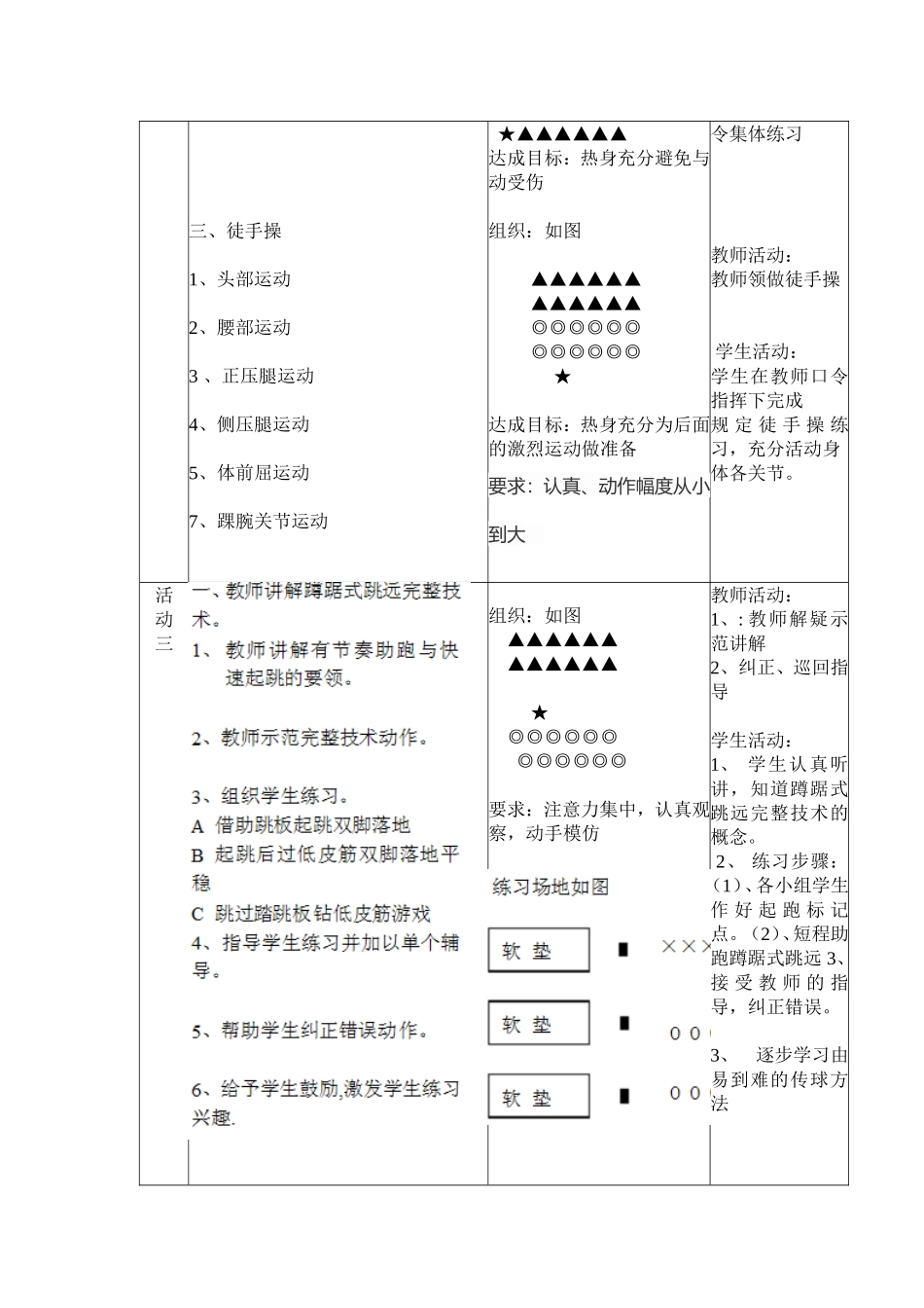 蹲踞式跳远学案_第2页