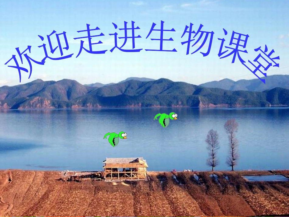 路云侠没有细胞结构的微小生物——病毒_第1页