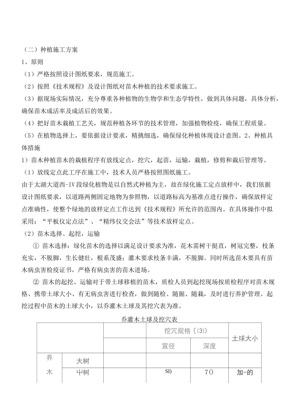 【工程】园林景观工程施工方案_第3页