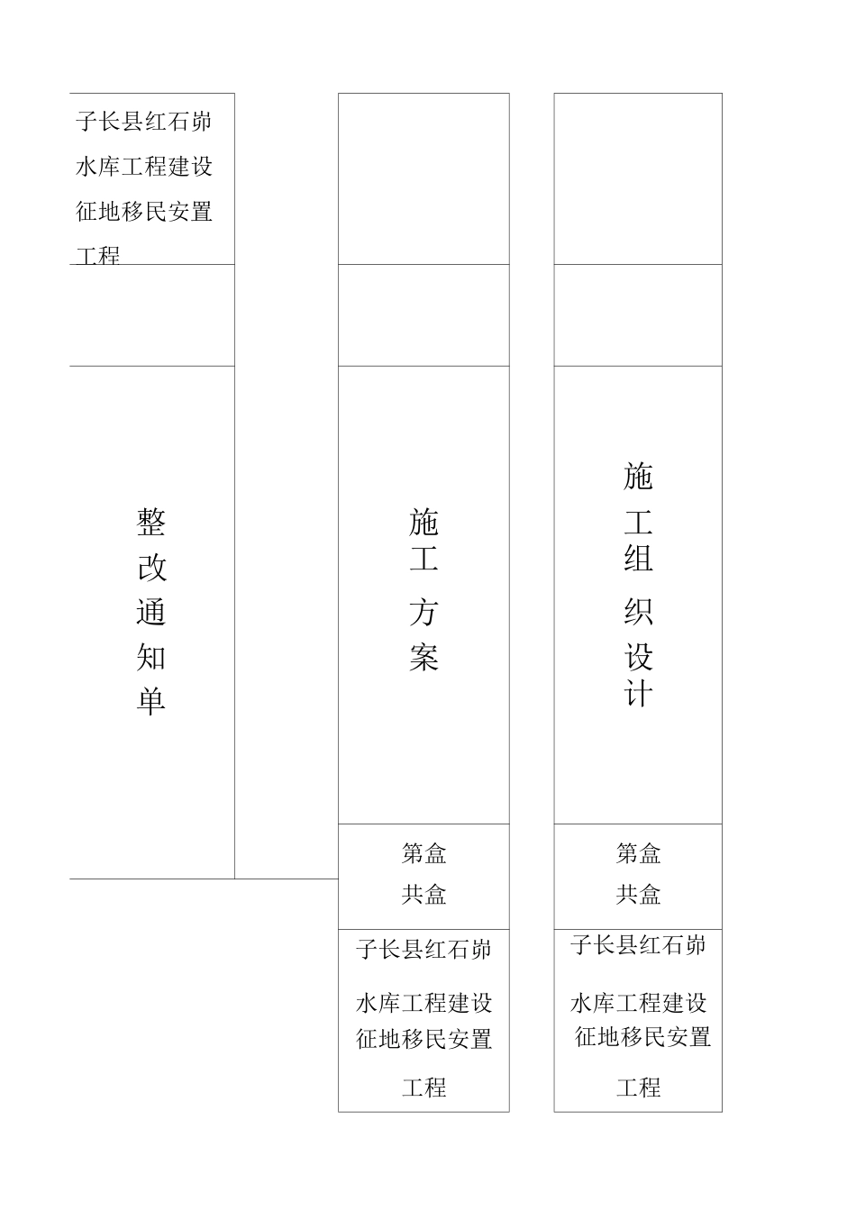 建筑工程资料档案盒侧面标签_3_第2页