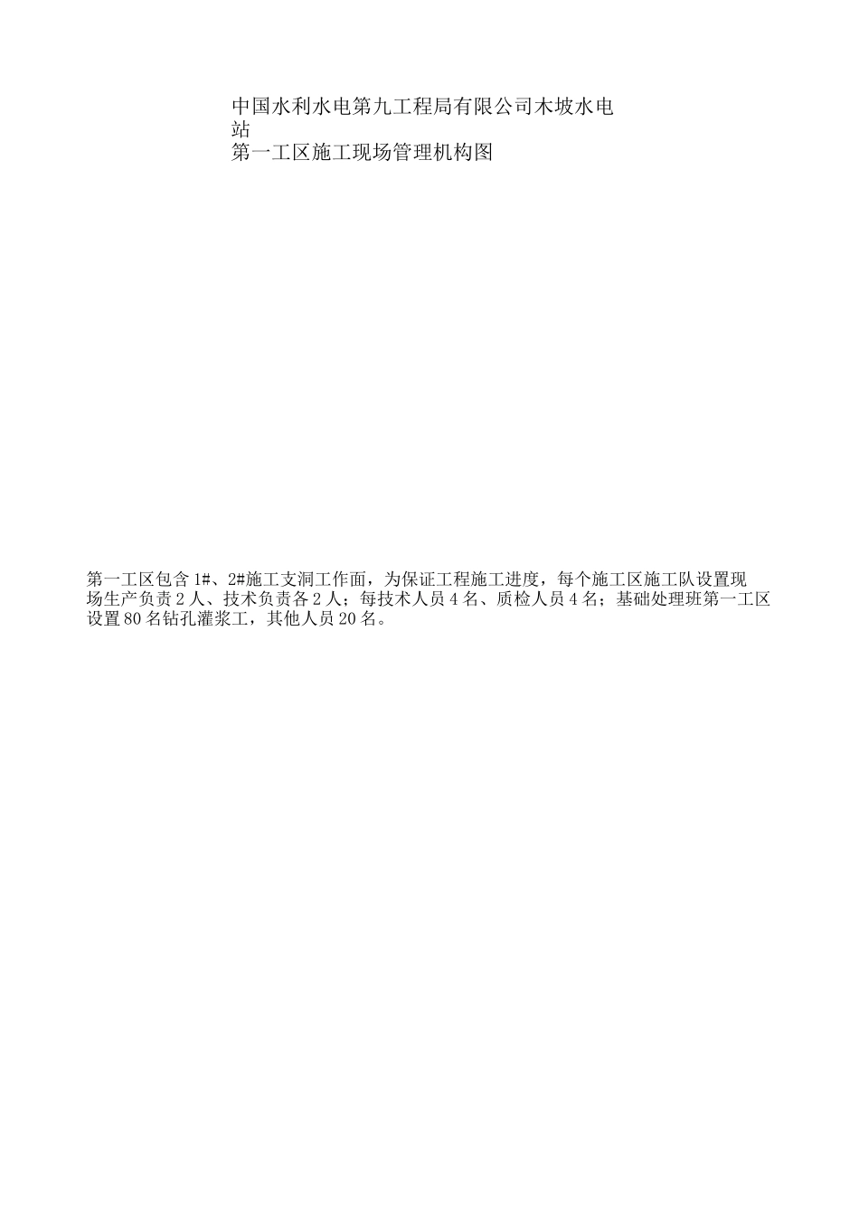 (项目管理)项目管理组织机构图_第2页